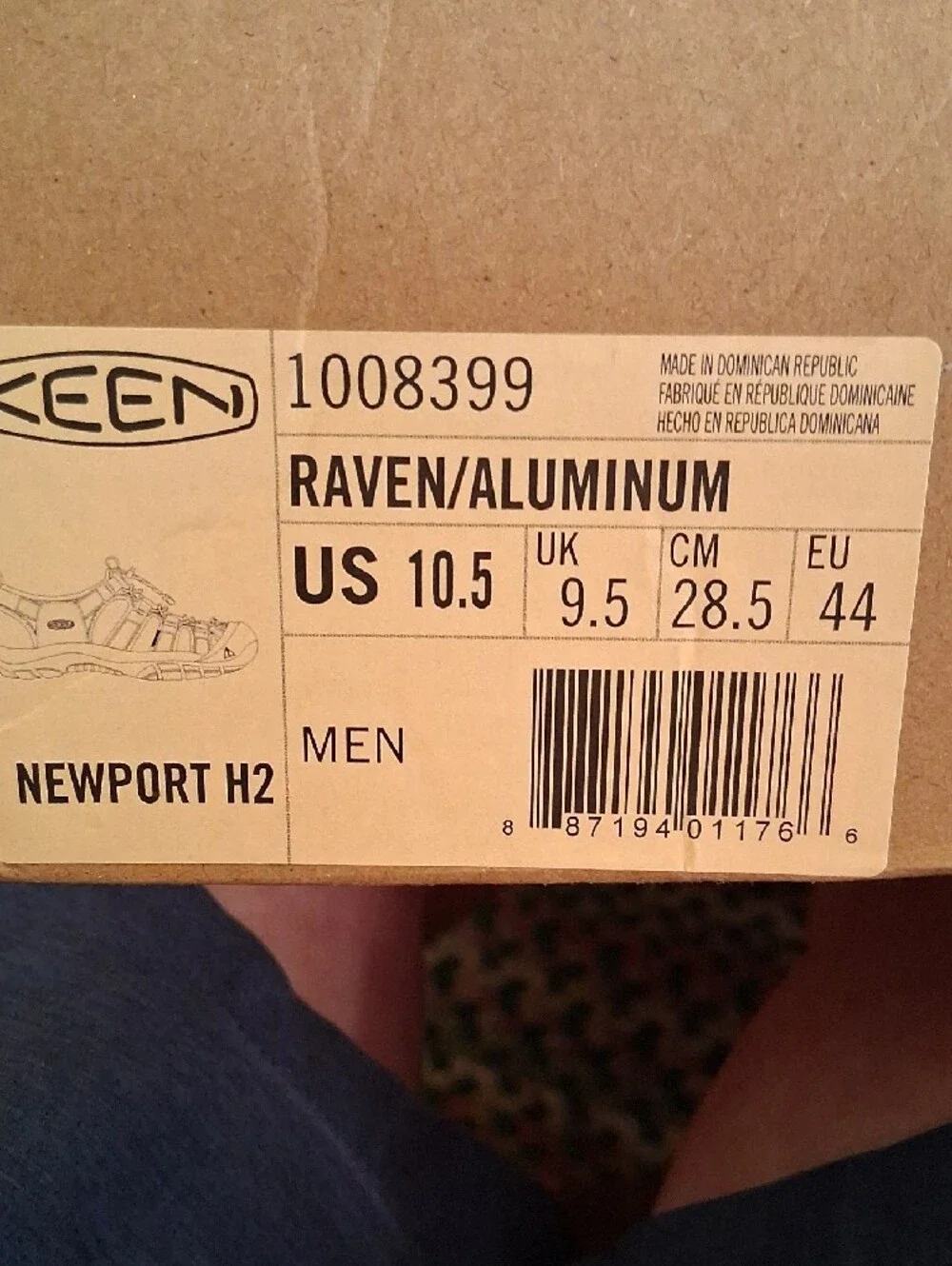 Keen brand box